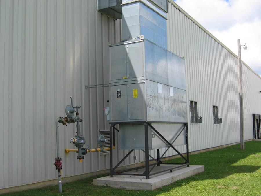 Wisconsin Industrial Heaters for Building Air Replacement